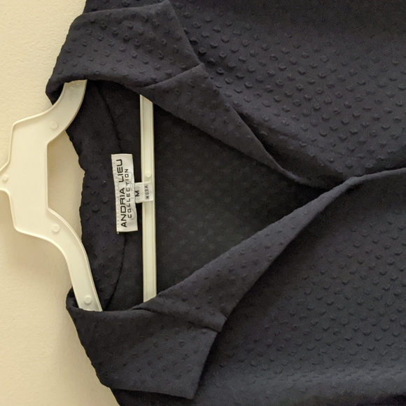 Andria Lieu Button front Top Jacket size Medium - Picture 3 of 7